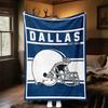 1pc Dallas Cowboys Blanket for Sofa Bed Soft and Light Bedding Ideal for Picnics, All-Season Christmas Outdoor Decor Accessories-c0803042
