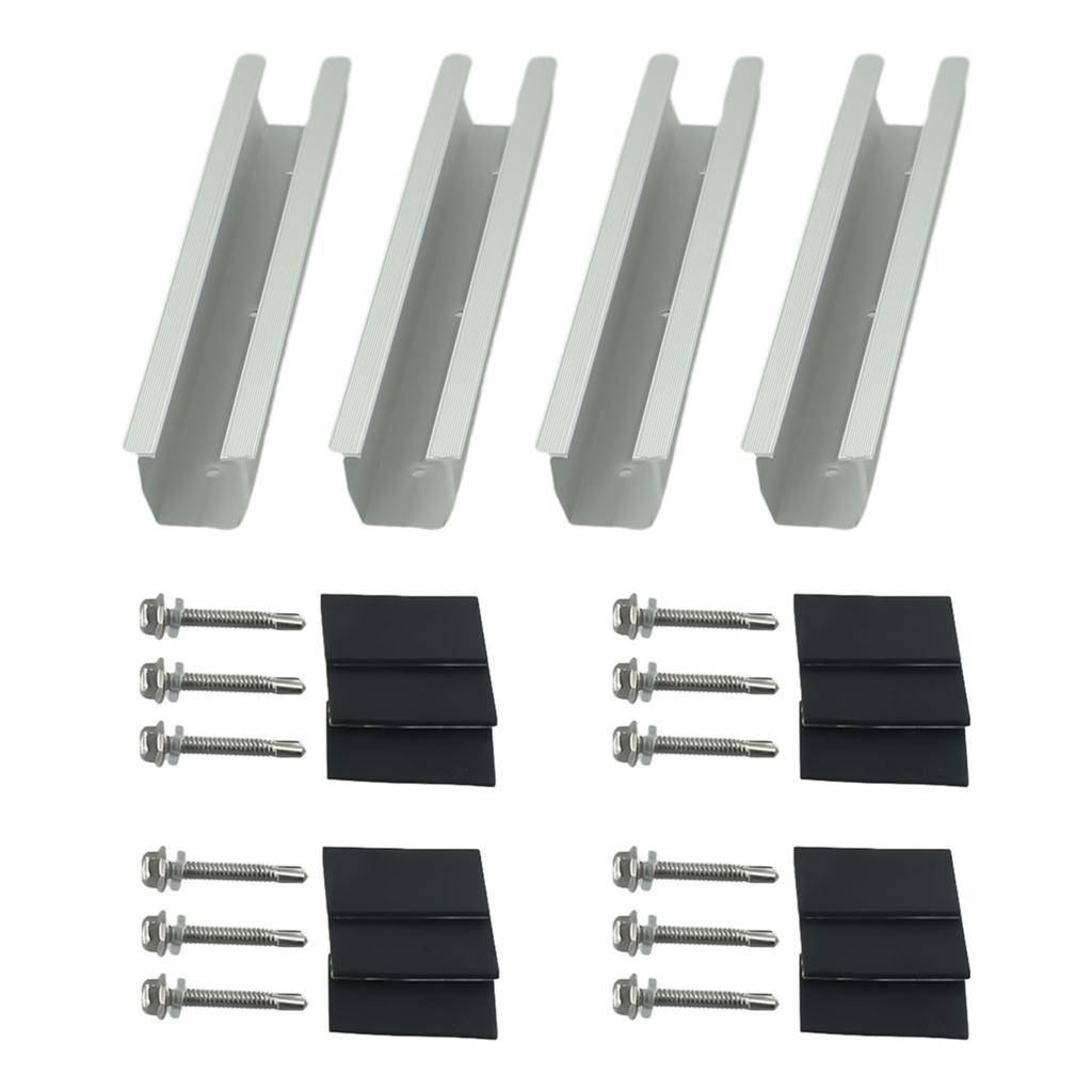 Clamp Rails Fastening Module Mount PV Photovoltaic