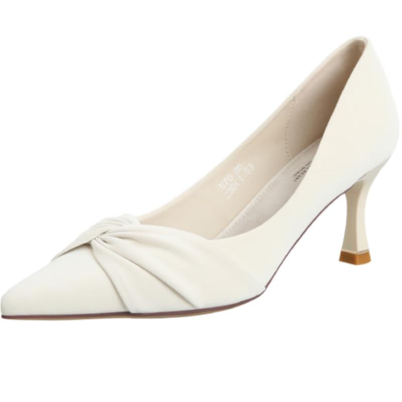 ZHR Women s French Style Pointed Toe Stiletto Pumps EU 37