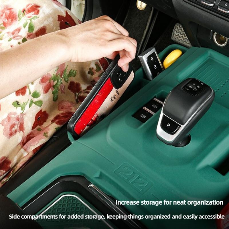 For BAIC 212 T01 2025 2026 Central Control Silicone Storage Box Wireless Charging Silicone Pad Protector Car Accessories