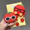 Sunglasses tomato suitable for airpodspro1 silicone protective cover new 1st generation earphone cover 1/1st generation soft 1 cute