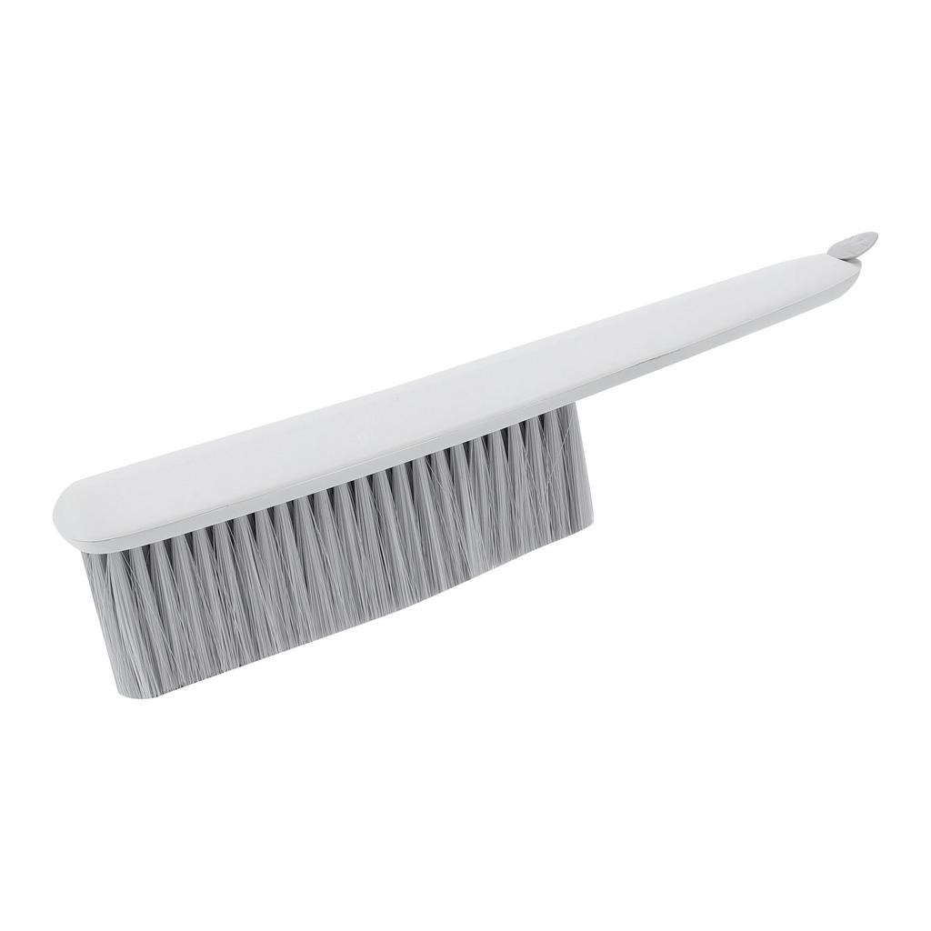 Long-Handled Soft Bristle Bed and Carpet Cleaning Brush