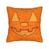 Halloween Square Pillow Cases Pumpkin Black Cats Cushion Cover Customized Decorative Throw Pillow Case Cover for Home 45x45cm
