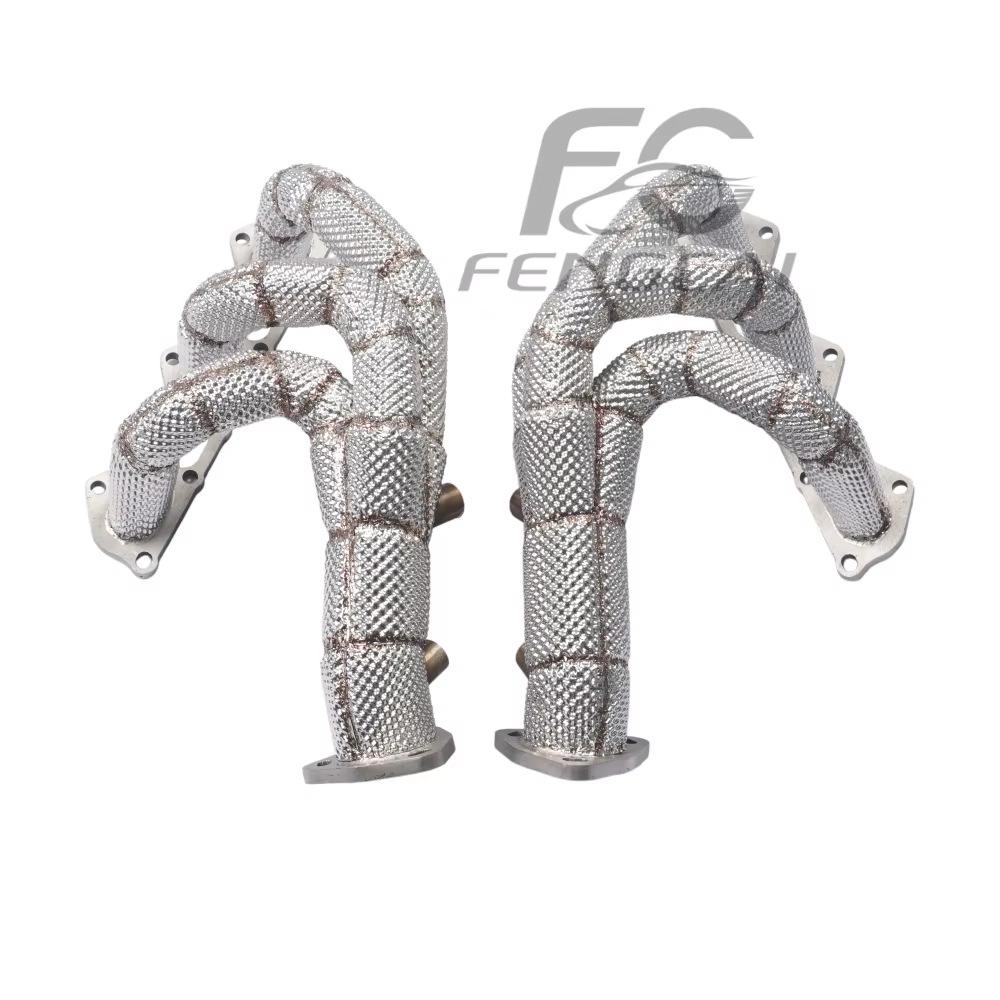 Stainless Steel Exhaust Manifold for Porsche 718 GT4 GTS 4.0L (2020+)