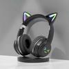 Gradient Cat Ear LED Bluetooth Headset BT035C - Gaming Style
