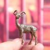 1 Stück Home Office Schreibtischdekoration Messing Retro Ziege Metall Kreatives Handwerk Ornament Miniatur Teetier Figuren