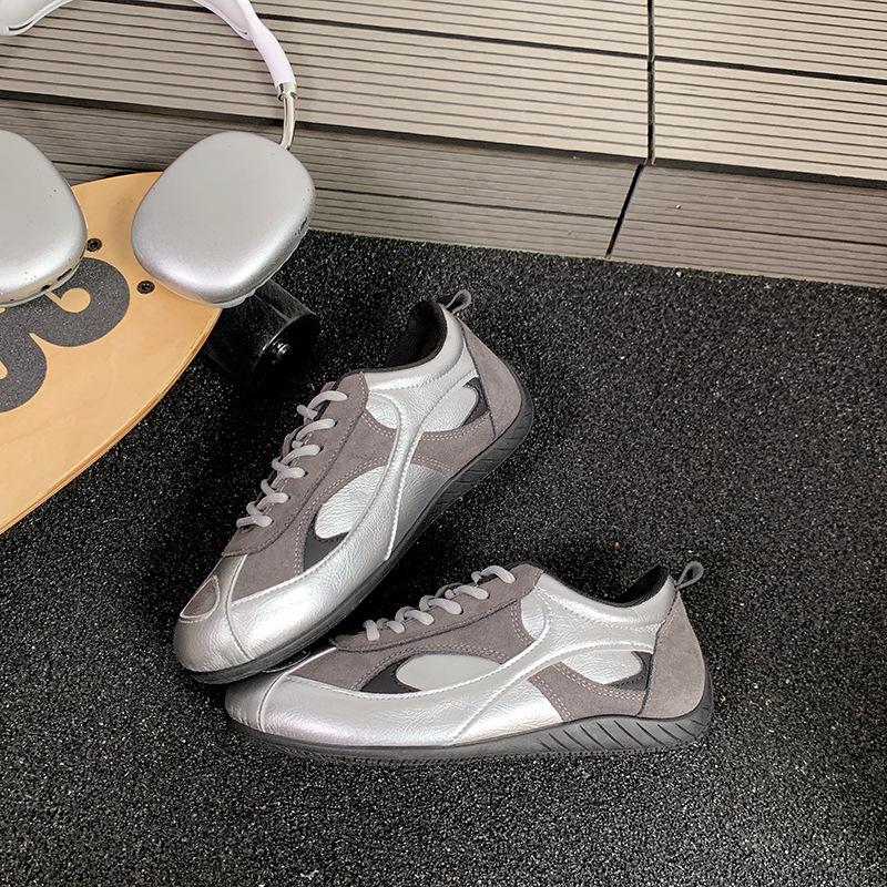 [Fanfna] Retro German Training Shoes Women's 2025 Autumn New Super Fire Versatile Forrest Gump Sports and Leisure Board Shoes Women's Shoes