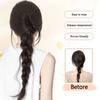 Synthetic Wig Braid Female Catch Clip Ponytail Lazy Temperament Braided Hair Long Braid Low Braided Fake Ponytail