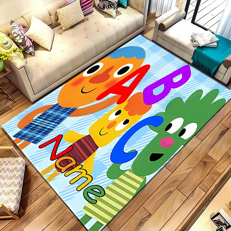 Custom personalization Super Simple Songs Area Rug - Perfect For Kitchen, Bathroom,Laundry Room Decor Large Size Available,Gift All Seasons