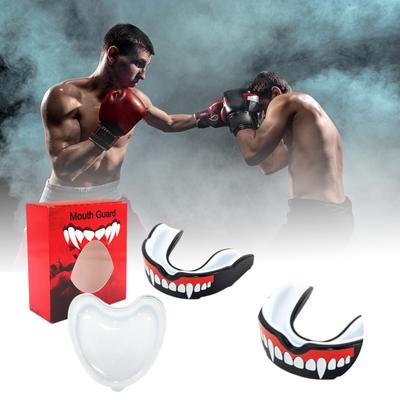Adult Mouthguard for Boxing Jiu Jitsu MMA Wrestling Sports Mouthguard Case Mouth Guard Case Fits Adults and Kids 12+