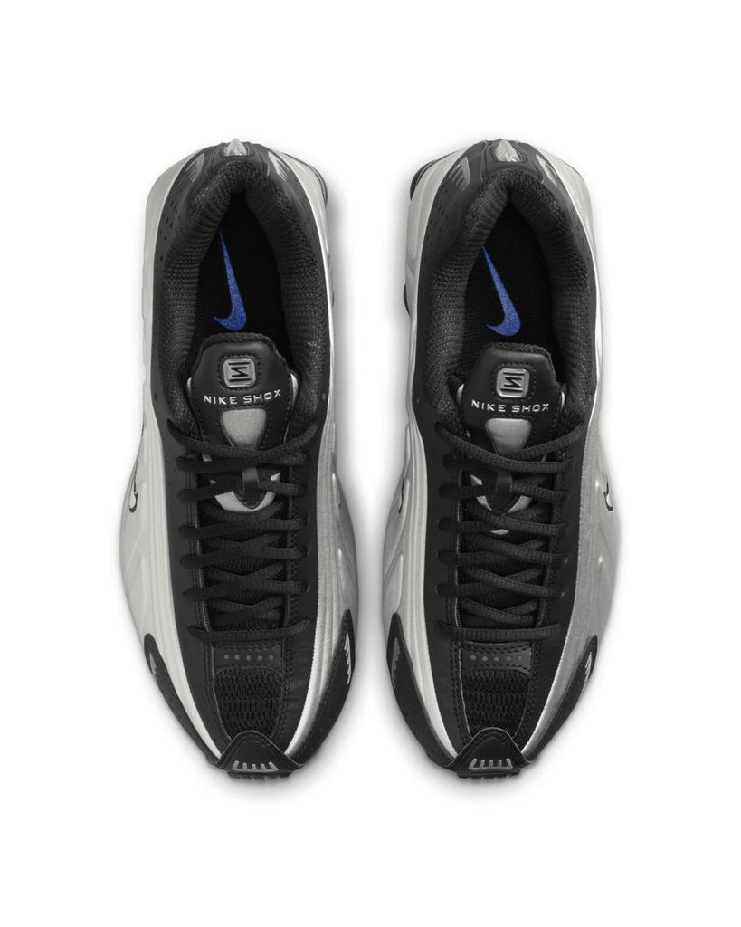 AR3565-006 Nike Shox R4 Black Metallic Silver Racer Blue (Women's)