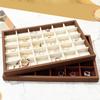 Ornament Display Board, Chain Pendant Storage Case, Finger Ring Tray, Ear Stud Holder, Bangle Exhibition Accessory