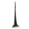 Burj Khalifa Tower Model Gray Alloy Miniature Dubai Tower Ornament Dubai Landmark Building Model