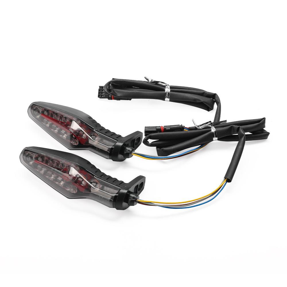 For BMW S1000R R1250GS ADV M1000RR R1300GS F900GS Motorcycle Rear Stop Taillight LED Turn Signal Brake Tail Light Blinker Lamp