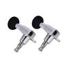 Set of 2 Pairs of Electric Guitar Tuning Pegs for Ukulele and Ukulele Tuners, Convenient to Use, Easy to Install, Machine Heads for a Great Performanc