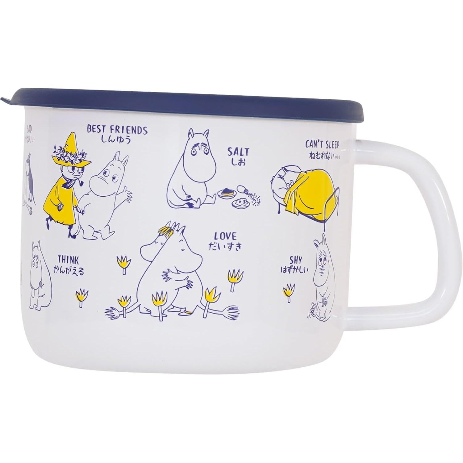 Эмалированная кастрюля Fuji Moomin 14 см Moomin MOYA-14MP.B
