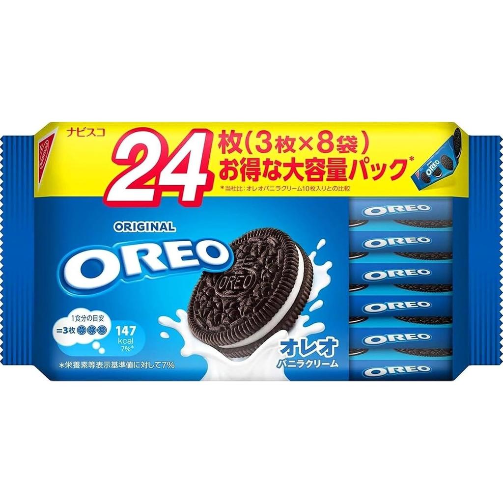 Mondelez Japan Oreo Family Pack Vanilla Cream 24 Pieces