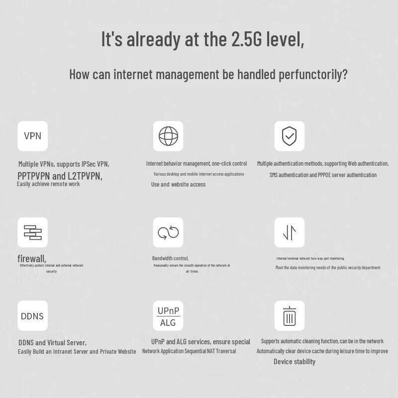 TP-Link TL-R5009PE-AC 2.5G PoE/AC Integrated Enterprise Router (CN version)