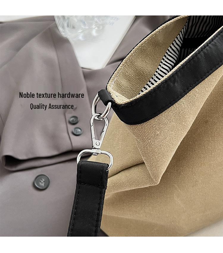 Versatile Canvas Bag: Stylish, High-Quality, Large-Capacity Handbag & Crossbody Bookbag (2025 Edition)