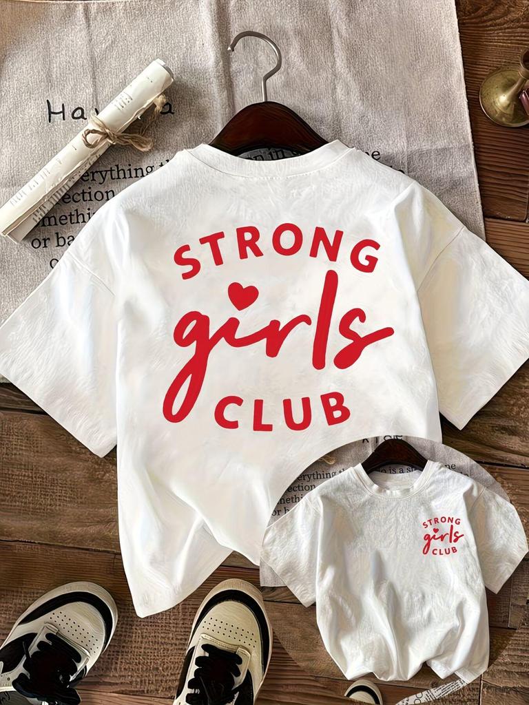 European Bestseller: Women's American Niche Short Sleeve Loose Letter Print T-shirt