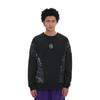 Li Ning Wade Series Color Block Rundhals Lockeres Sweatshirt Herren Sweatshirt Schwarz Grau AWDQ693-1