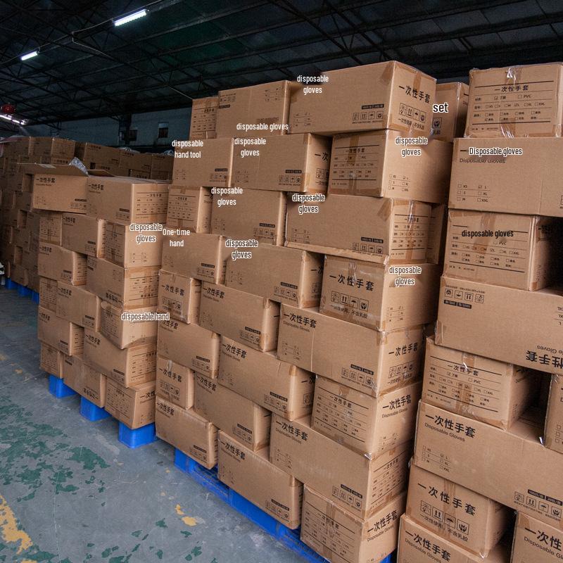 Oil-Proof Food-Grade Powder-Free Disposable Nitrile Gloves