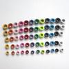 Round Copper Metal Eyelets for Shoes and Tarpaulin Perforation.