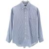 Gingham Check Long Sleeve Button Down Shirt Men's Used