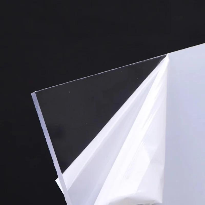 PC Endurance Sheet Polycarbonate Transparent Materials Plastic Sheet Custom Cut Plastic Sheet Profile Plate Thick 1-10mm