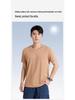Men's 80s Mulberry Silk Modal Short Sleeve T-shirt - Crew Neck, Breathable, Cool for Spring/Summer/Autumn