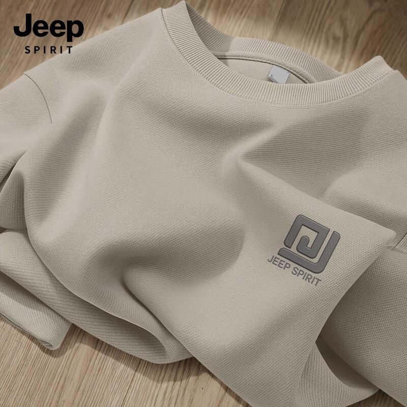 JEEP SPIRIT Men's 2025 Crewneck Logo Sweatshirt