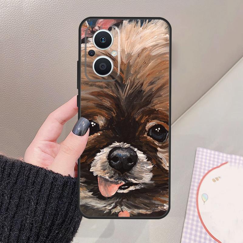 

Pomeranian Dog Funda For OPPO Reno 11 12 13 14 Pro 11F 12F 13F 14F 7 8 Lite OPPO Find X9 X6 X5 X8 Pro Case OPPO Reno13