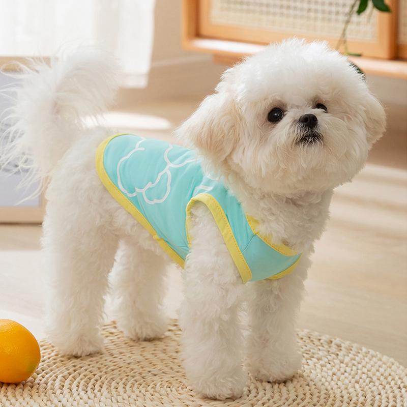 Summer Dog Clothes Dog Cooling Vest Soft Dog Shirt For Small Dogs Small Dog Shirt Chihuahua Clothes For Daily Wear Sports
