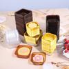 100PCS Plastic Mooncake Packaging Tray Thicken Dessert Plate Mooncake Plastic Inner Tray  Dim Sum