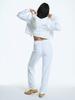 GLOWNY G Modal Button Pants (White)