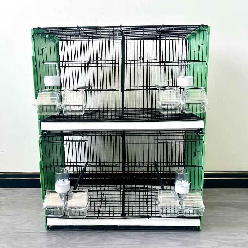 Large Breeding Cage for Budgerigar, Canary, Goldfinch, Grey Swallow, and Hibiscus Birds