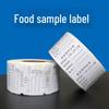 COKRSUPE Food Sample Retention Labels