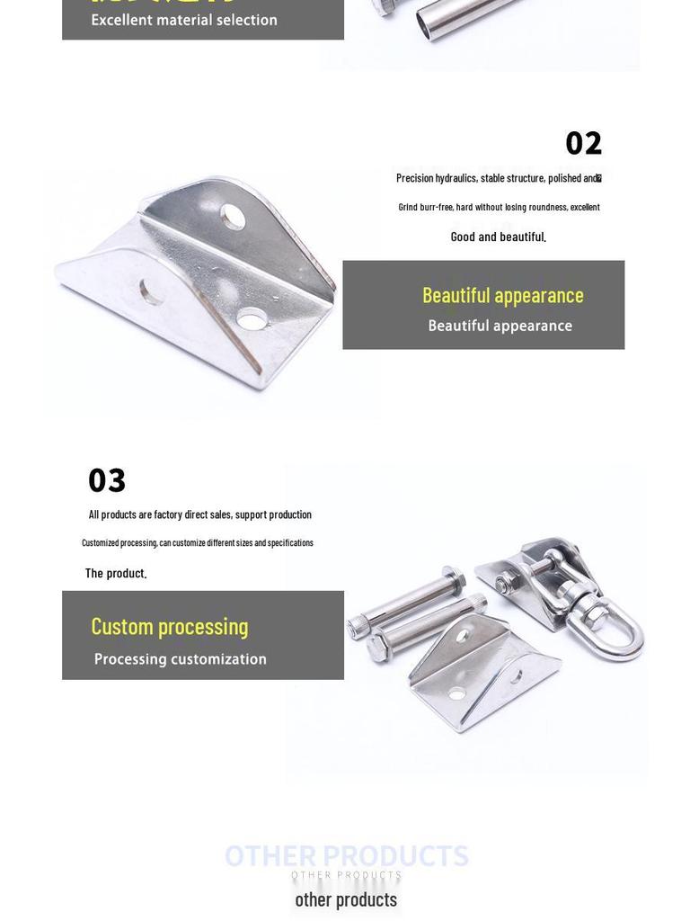 Edelstahl Hängematten- & Aerial Yoga Drehhaken Set