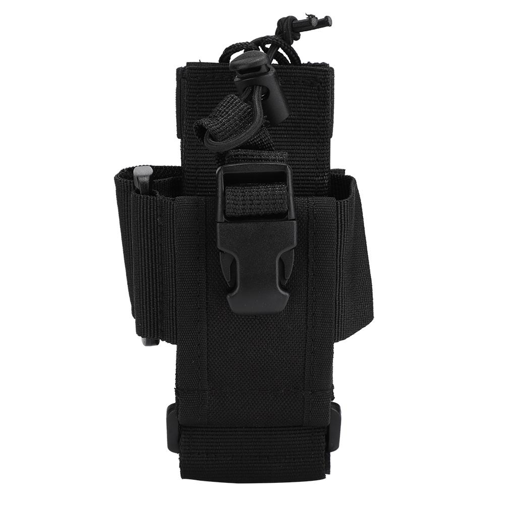

Universal Adjustable Multifunctional Black Interphone Radio Storage Bag Walkie Talkie Bag Holder