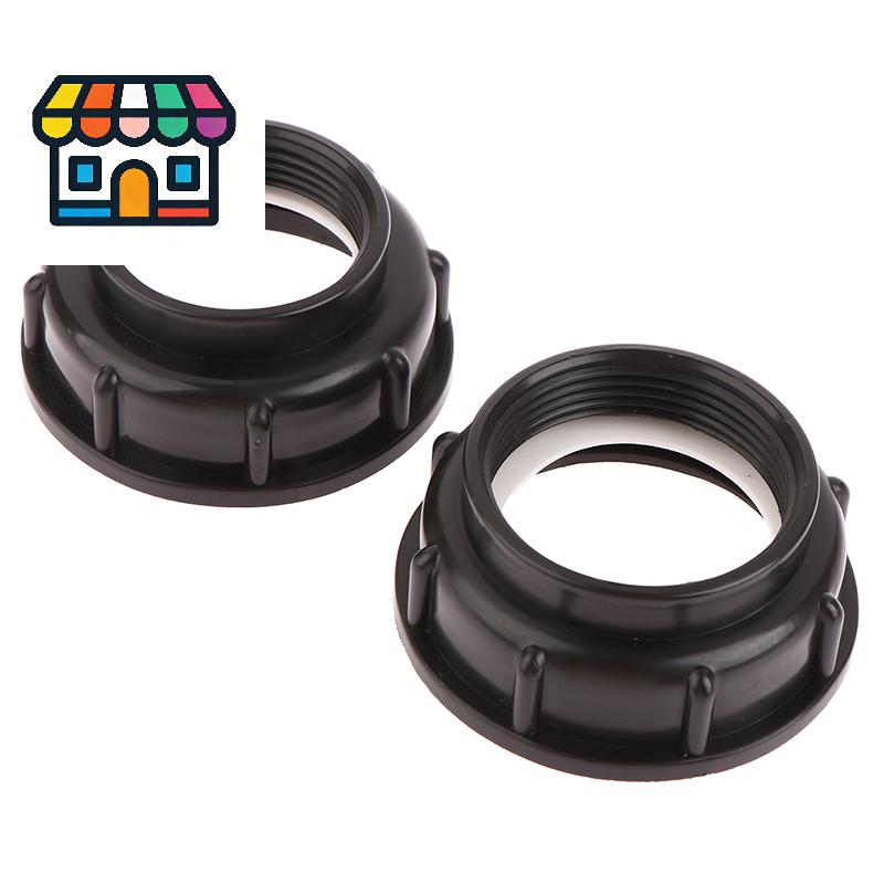 Blue Durable Water Tank Fitting S60X6 Thread To Garden Hose Connector IBC Tank Valve Replacement Adapter