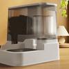 Automatic Cat Feeder 2-in-1 Pet Food Feeder And Water Dispenser with Stainless Steel Bowl for Small Medium Cats And Dogs