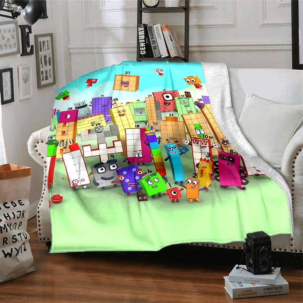 1Pc Colorful Cityscape Blanket For Couch Bed Plush Cozy Fuzzy Blanket Super Soft Warm Blankets For Fall And Winter 0918152
