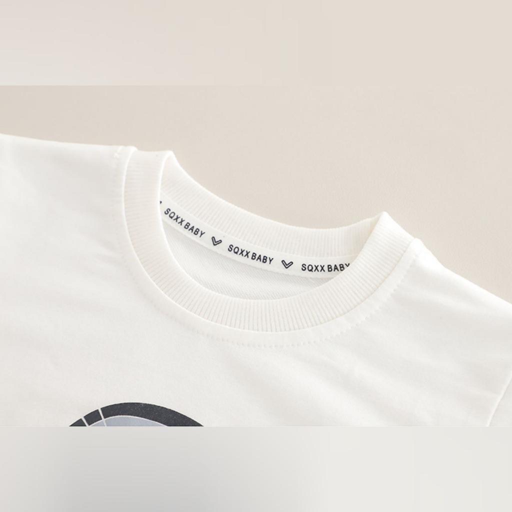 Kids Casual Long-Sleeve Set, Comfortable Daily Wear Outfits