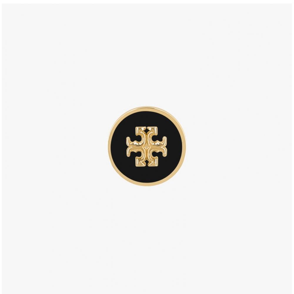 Tory Burch Kira Circle Logo Enamel Stud Earrings 90547 720