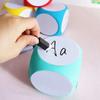 1Pc Dry Erase Block Write On Wipe Off Dry Erase Multipurpose Educational Dice Dry Erase Cube White Boards Dice Cube