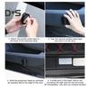Car Door LED Logo Projector Lights Rechargeable Wireless Step Courtesy Welcome Lights Carbon Fiber Smart Infrared Sensor Car Light