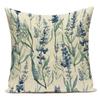 Flower Pattern Decorative Sofa Seat Cushion Cover Fresh Floral Print Pillowcase Home Decor Square Custom Throw Pillows Cover