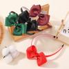 BABY BOWS 2Pcs/lot 4.52'' Grosgrain Ribbon Hair Bows Headbands for Girls Cute Bowknot Hairbands Headwear Hair Accessories Set