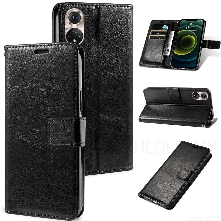 Luxury Leather Flip Case For Huawei Nova 7i 2i 3i 8i 5t 3 8 9 SE Honor 50 Lite 10X 7S 30I P10 P20 P30 Pro View 20 Wallet Cover
