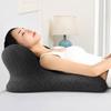 Reading Pillow for Sitting Rest, Supportive Backrest with Side , Detachable Headrest and Side Pockets Use